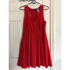 Red Pocket Dress